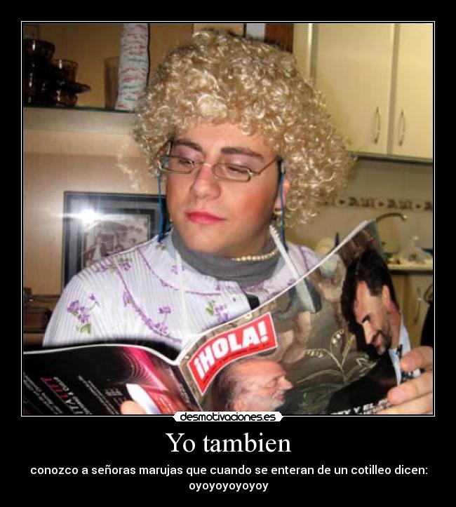 Yo tambien -