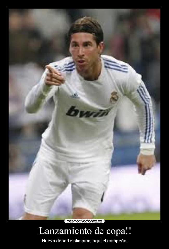 Lanzamiento de copa!! - Nuevo deporte olimpico, aqui el campeón.