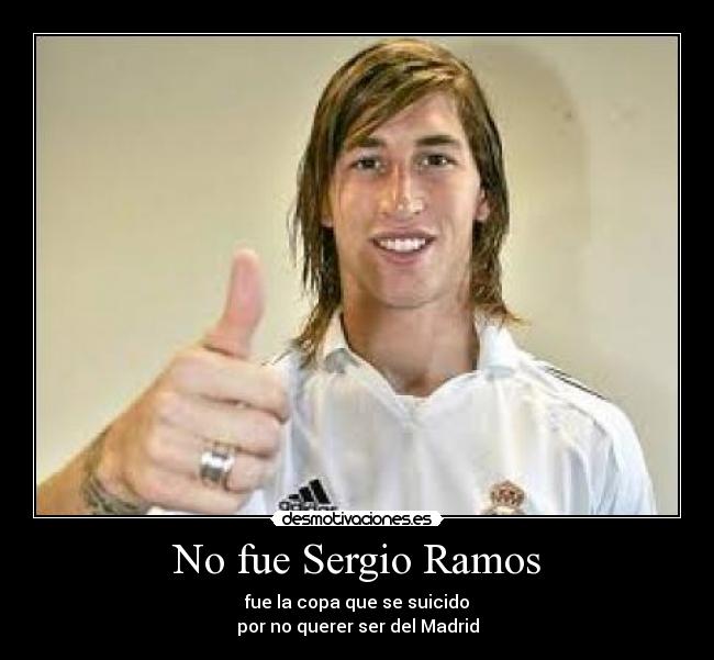 No fue Sergio Ramos -