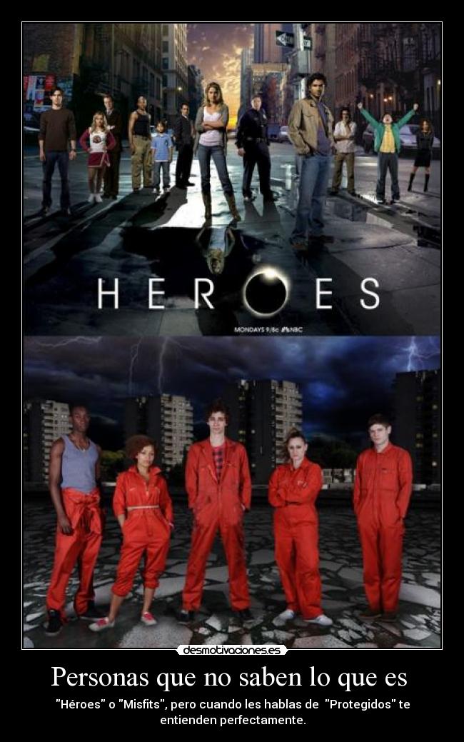 Personas que no saben lo que es -