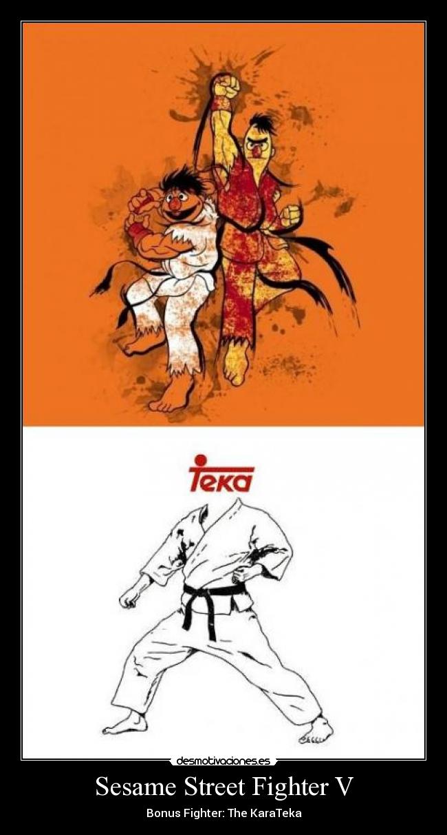 Sesame Street Fighter V - 