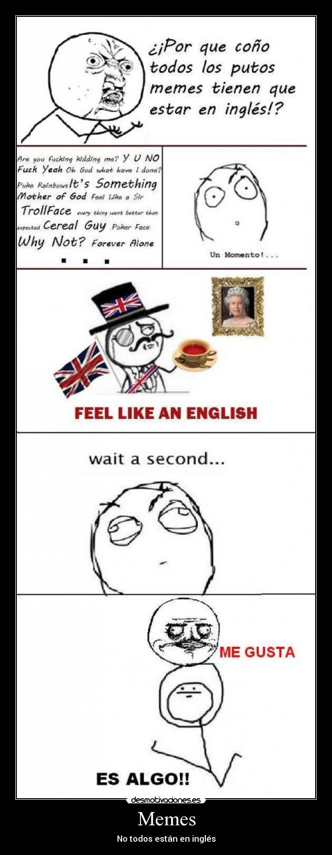 Memes - No todos están en inglés
