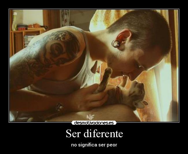 Ser diferente - no significa ser peor