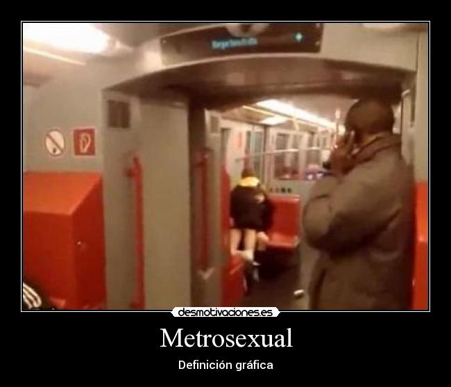 Metrosexual - Definición gráfica