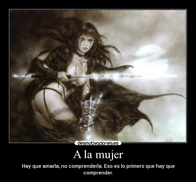 A la mujer -