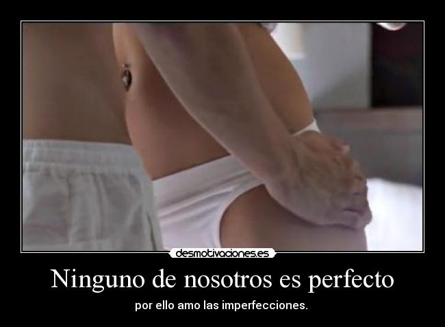 Ninguno de nosotros es perfecto - 