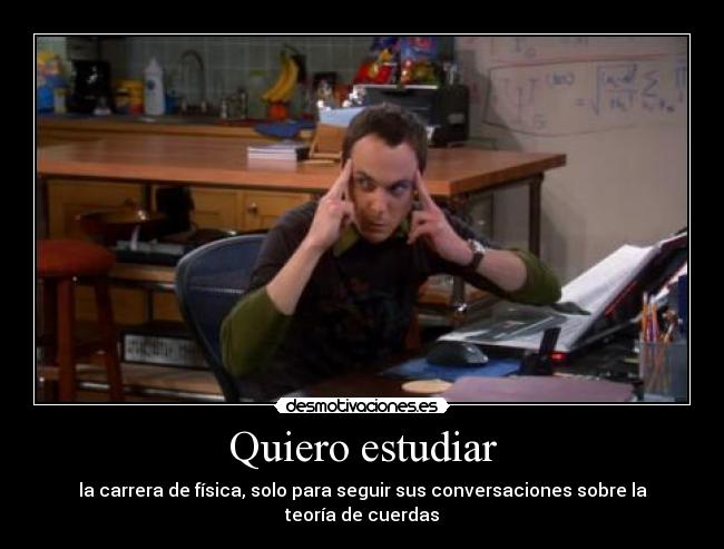 Quiero estudiar -