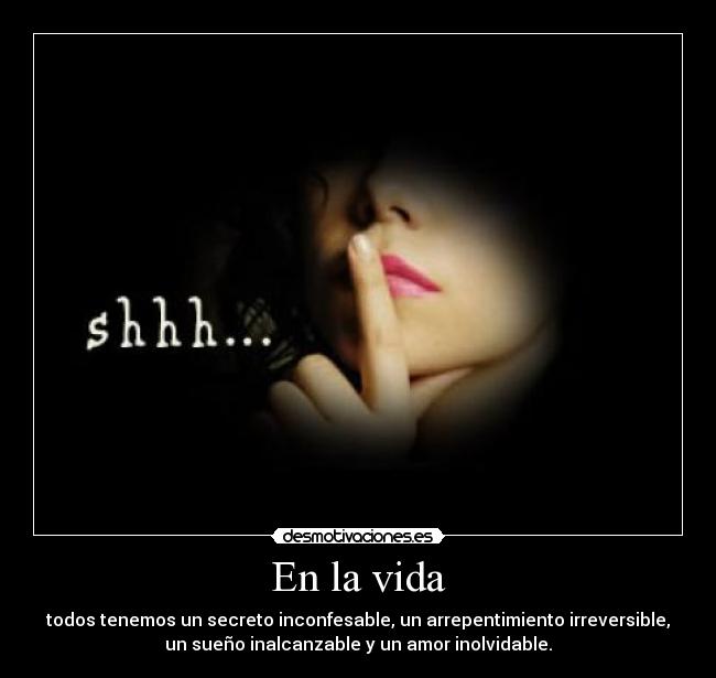 En la vida -