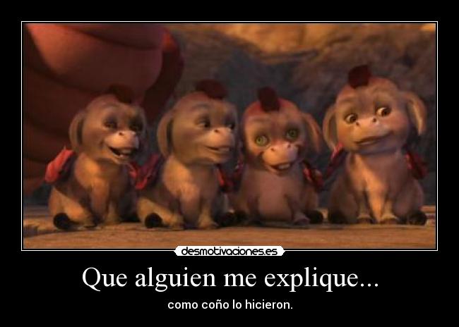 Que alguien me explique... - 