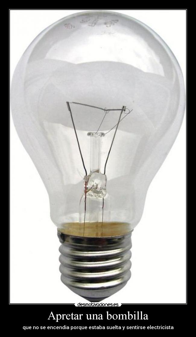 carteles bombilla desmotivaciones
