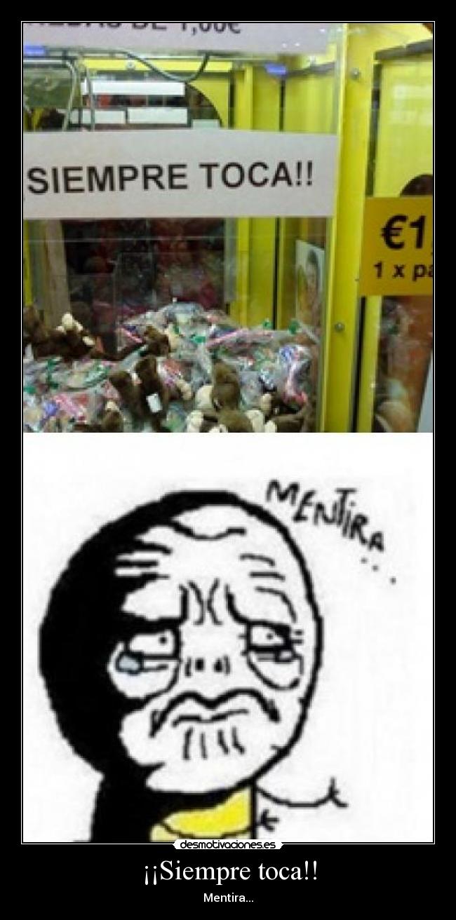¡¡Siempre toca!! -