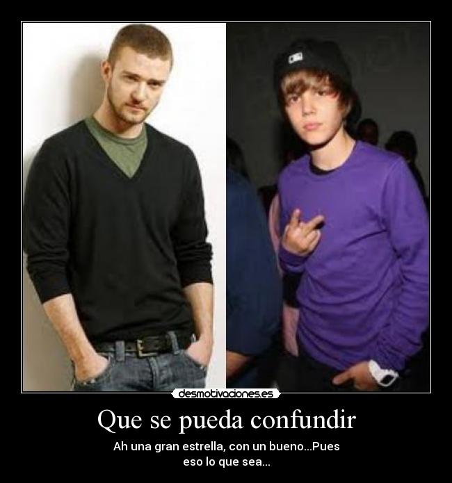 Que se pueda confundir -