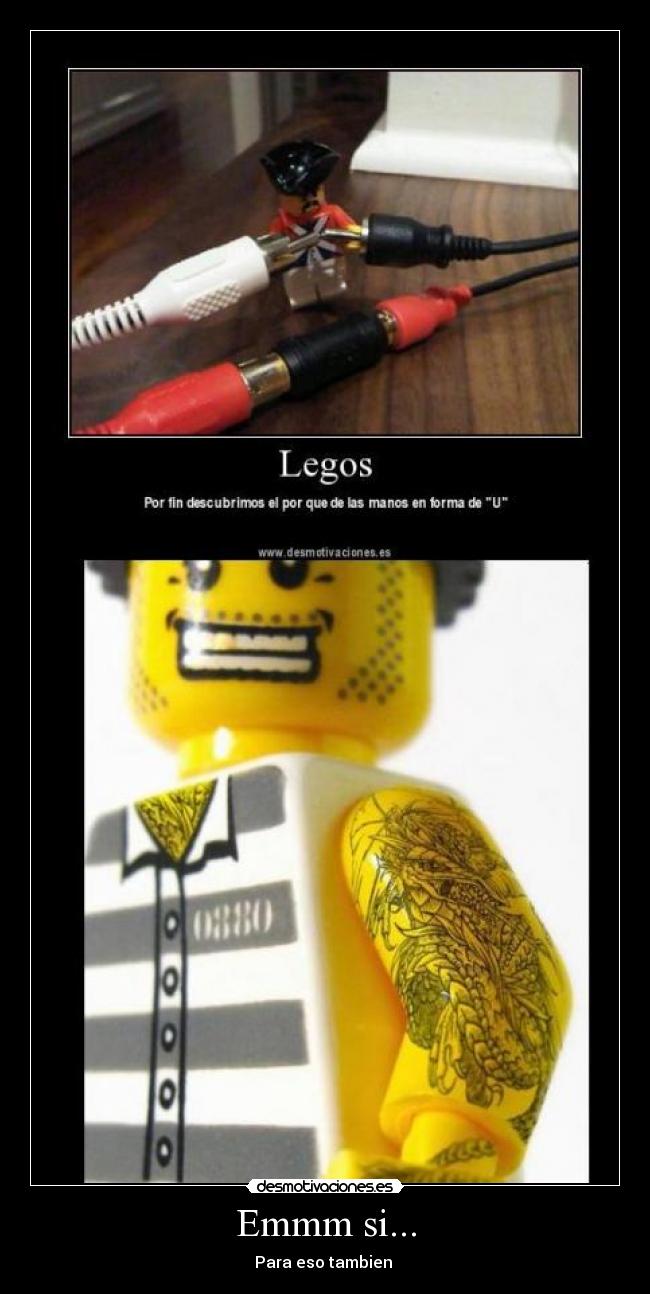 Emmm si... - Para eso tambien