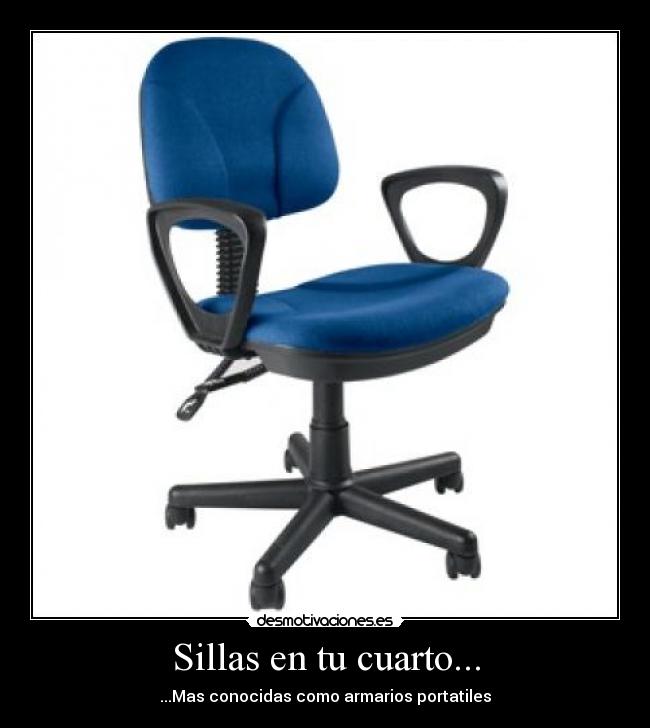 Sillas en tu cuarto... - ...Mas conocidas como armarios portatiles