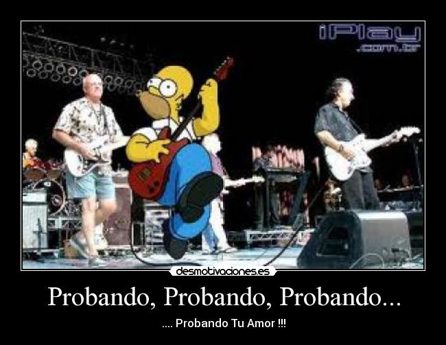 Probando, Probando, Probando... - 