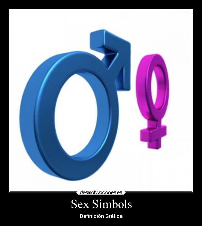 Sex Simbols - Definición Gráfica