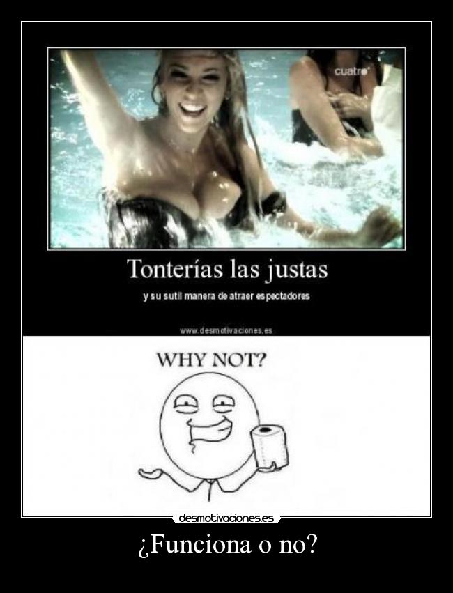¿Funciona o no? - 