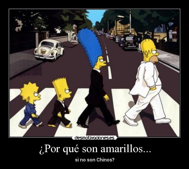 ¿Por qué son amarillos... - si no son Chinos?