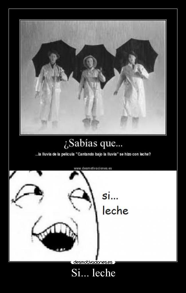Si... leche - 
