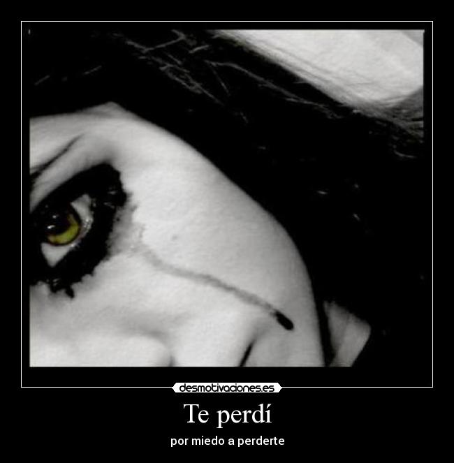 Te perdí - 