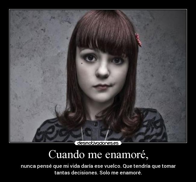 Cuando me enamoré, -