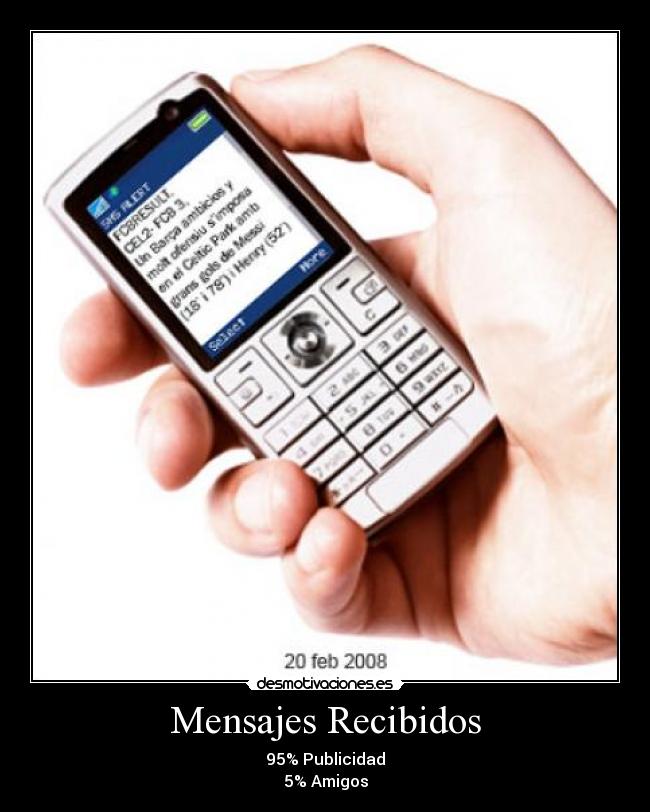 Mensajes Recibidos -