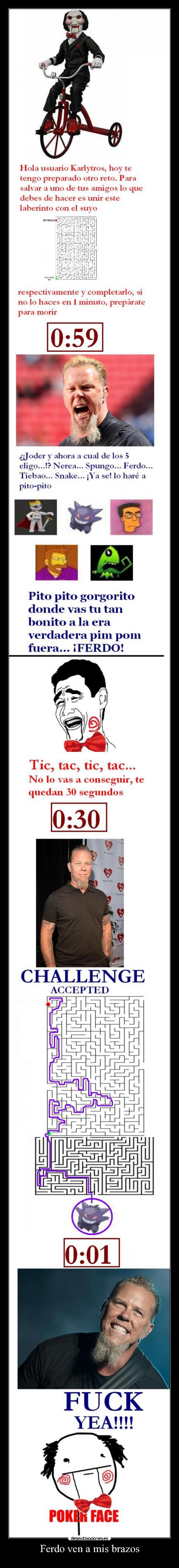 Ferdo ven a mis brazos -