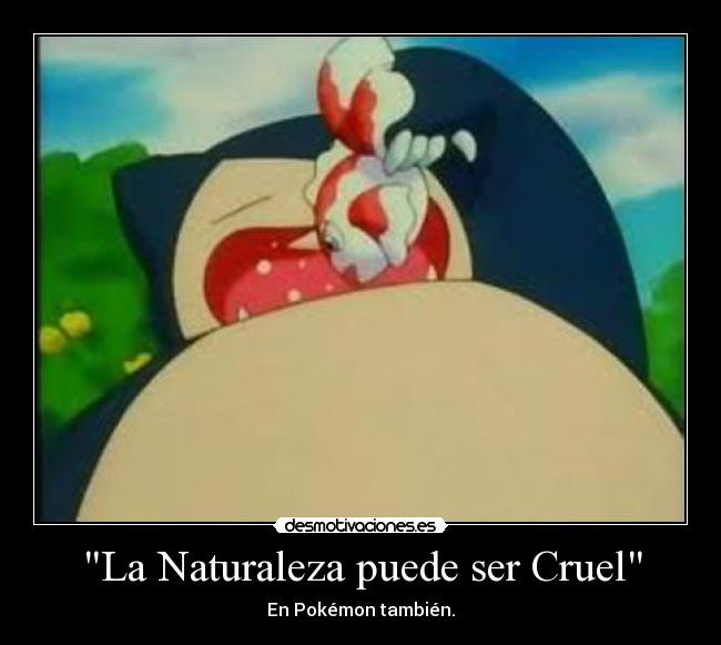 carteles naturaleza pokemon naturaleza snorlax desmotivaciones