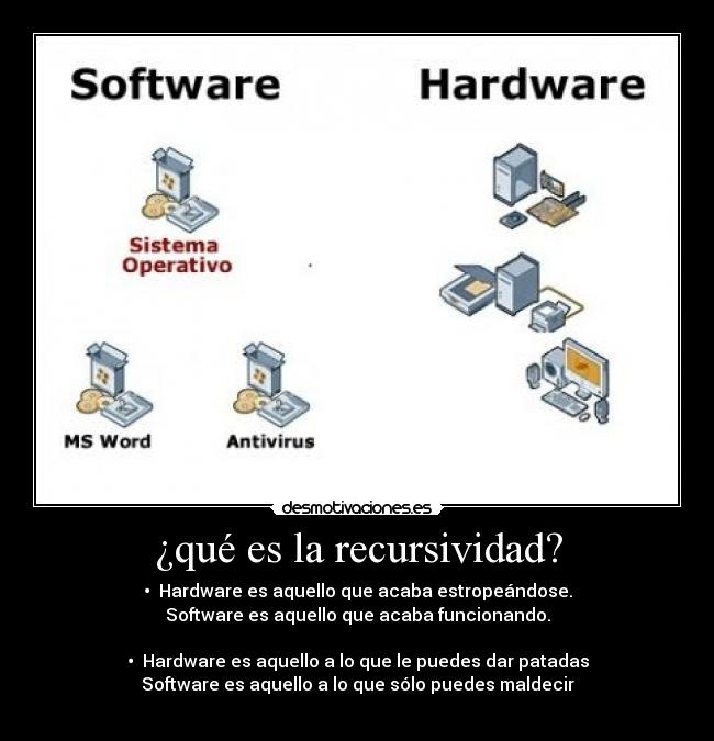 ¿qué es la recursividad? - 