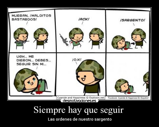 Siempre hay que seguir  - 