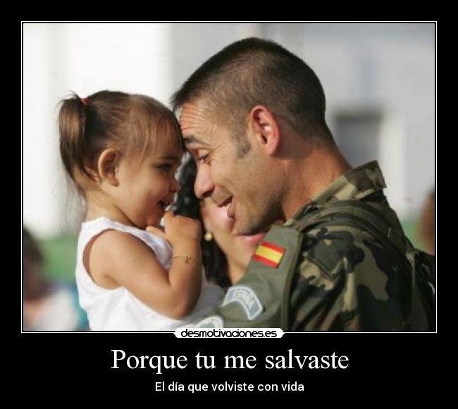 Porque tu me salvaste - El día que volviste con vida