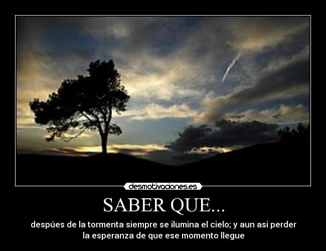 SABER QUE... - 
