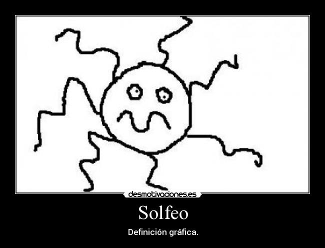 Solfeo - Definición gráfica.