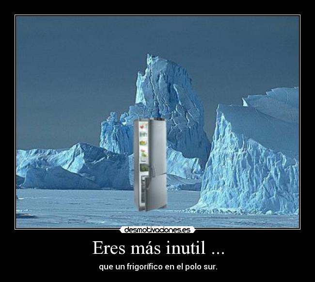 carteles polofrigorifico desmotivaciones