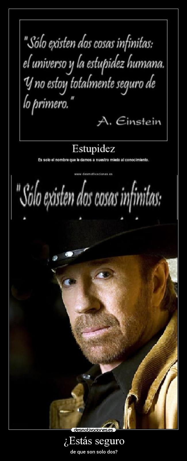 ¿Estás seguro - de que son solo dos?