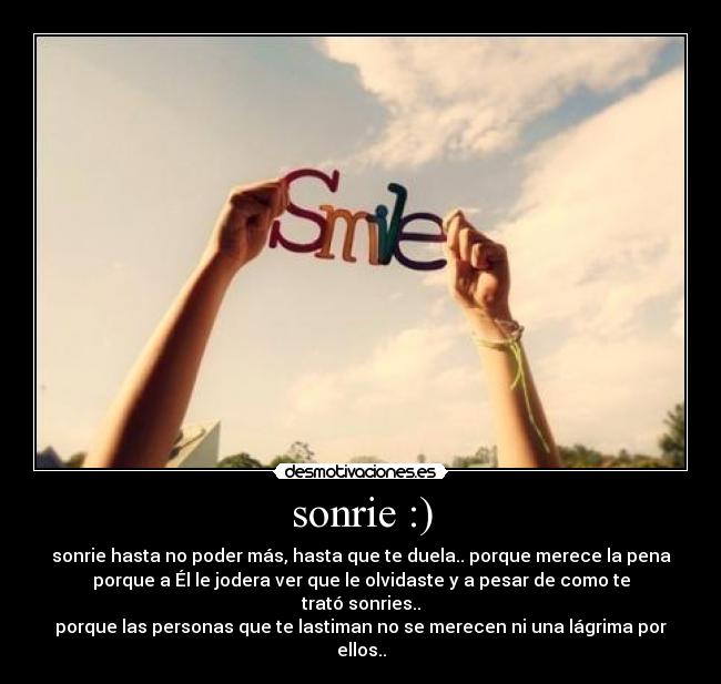 carteles sonrie desmotivaciones