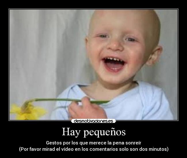 Hay pequeños - 