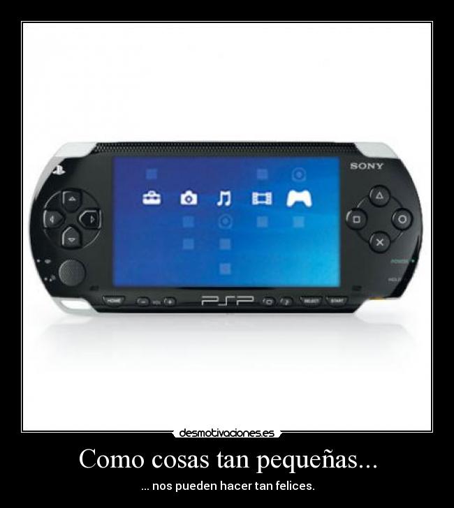 Como cosas tan pequeñas... - ... nos pueden hacer tan felices.