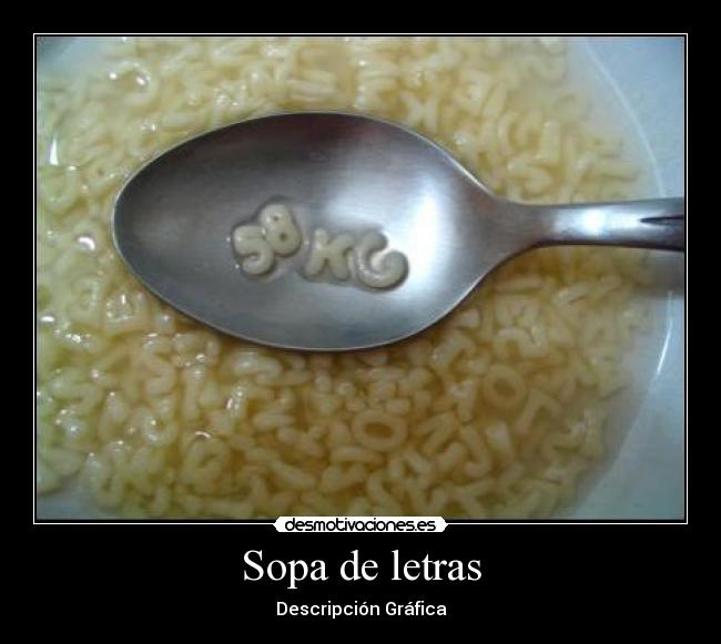 Sopa de letras - 