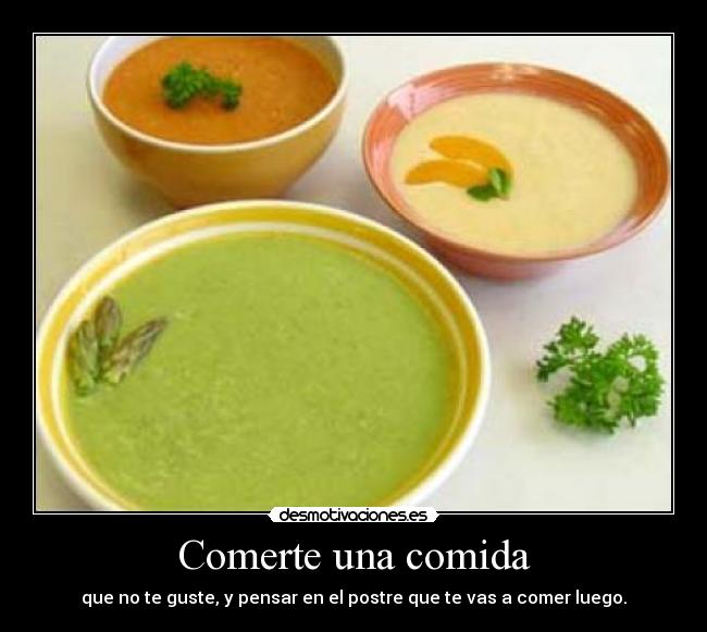 carteles comida josemi desmotivaciones