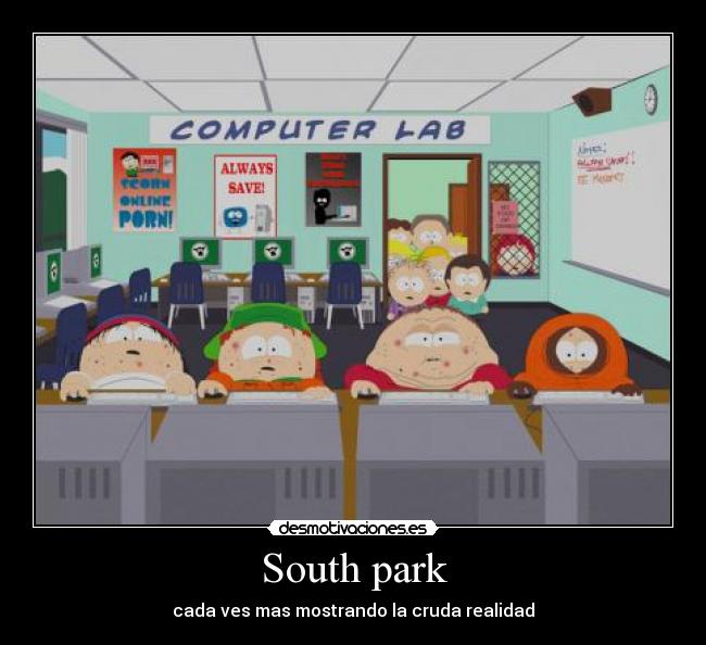 South park - cada ves mas mostrando la cruda realidad