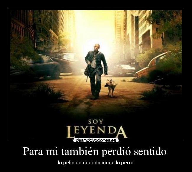 carteles soy leyenda desmotivaciones