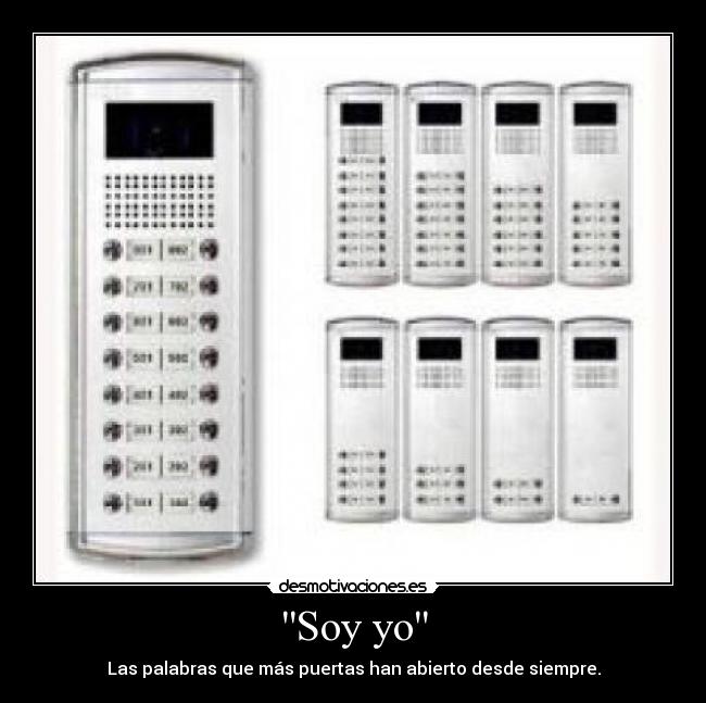 Soy yo -
