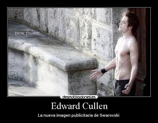 Edward Cullen - La nueva imagen publicitaria de Swarovski