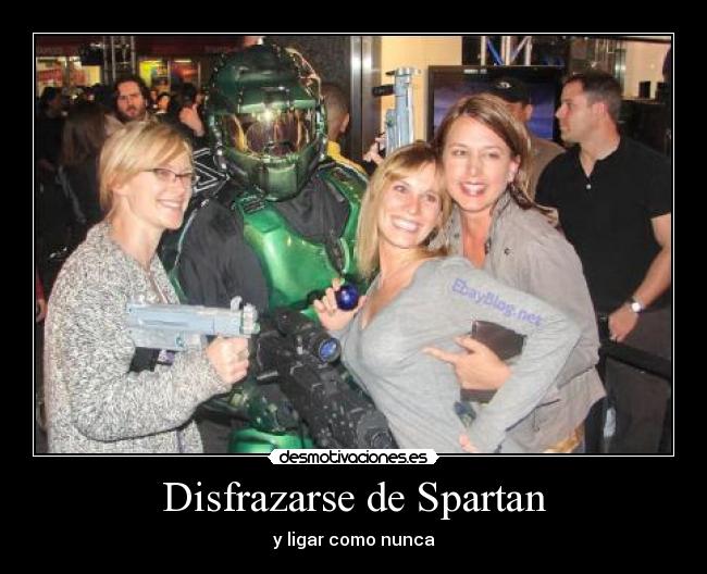 Disfrazarse de Spartan -