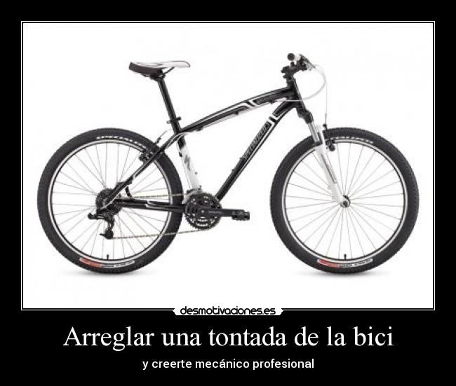 Arreglar una tontada de la bici -