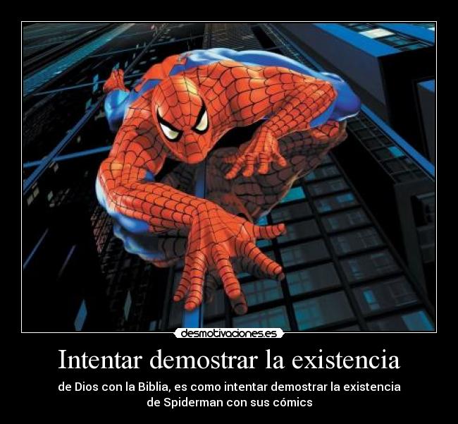 carteles spiderman dios desmotivaciones