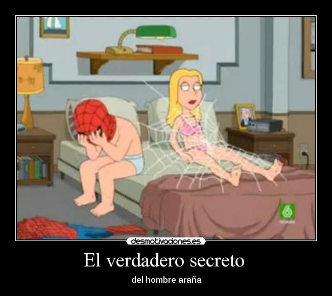 El verdadero secreto - del hombre araña