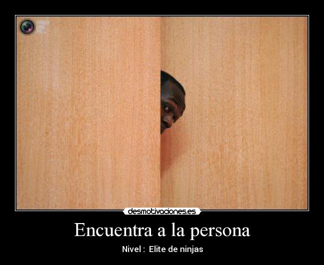 Encuentra a la persona - 