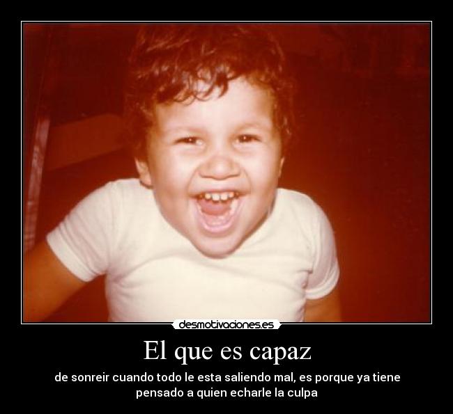 El que es capaz - 